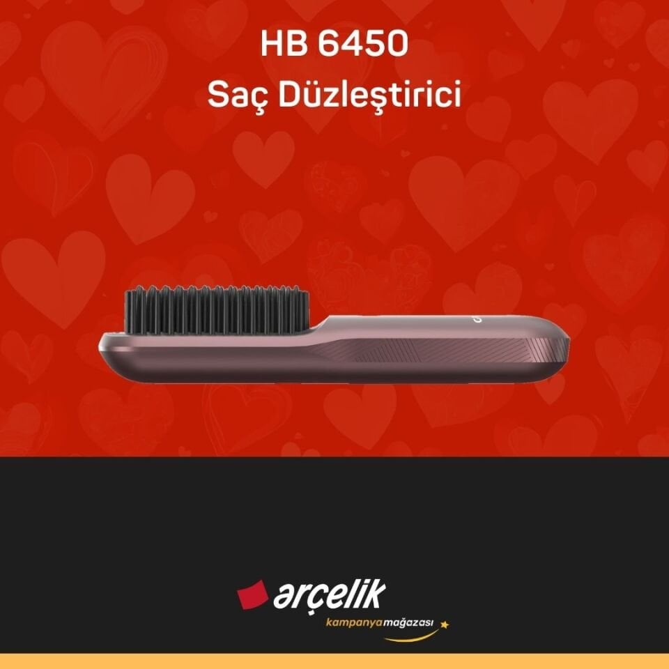 GRUNDIG HB 6450 Snapstyle Kablosuz Saç Düzleştirici