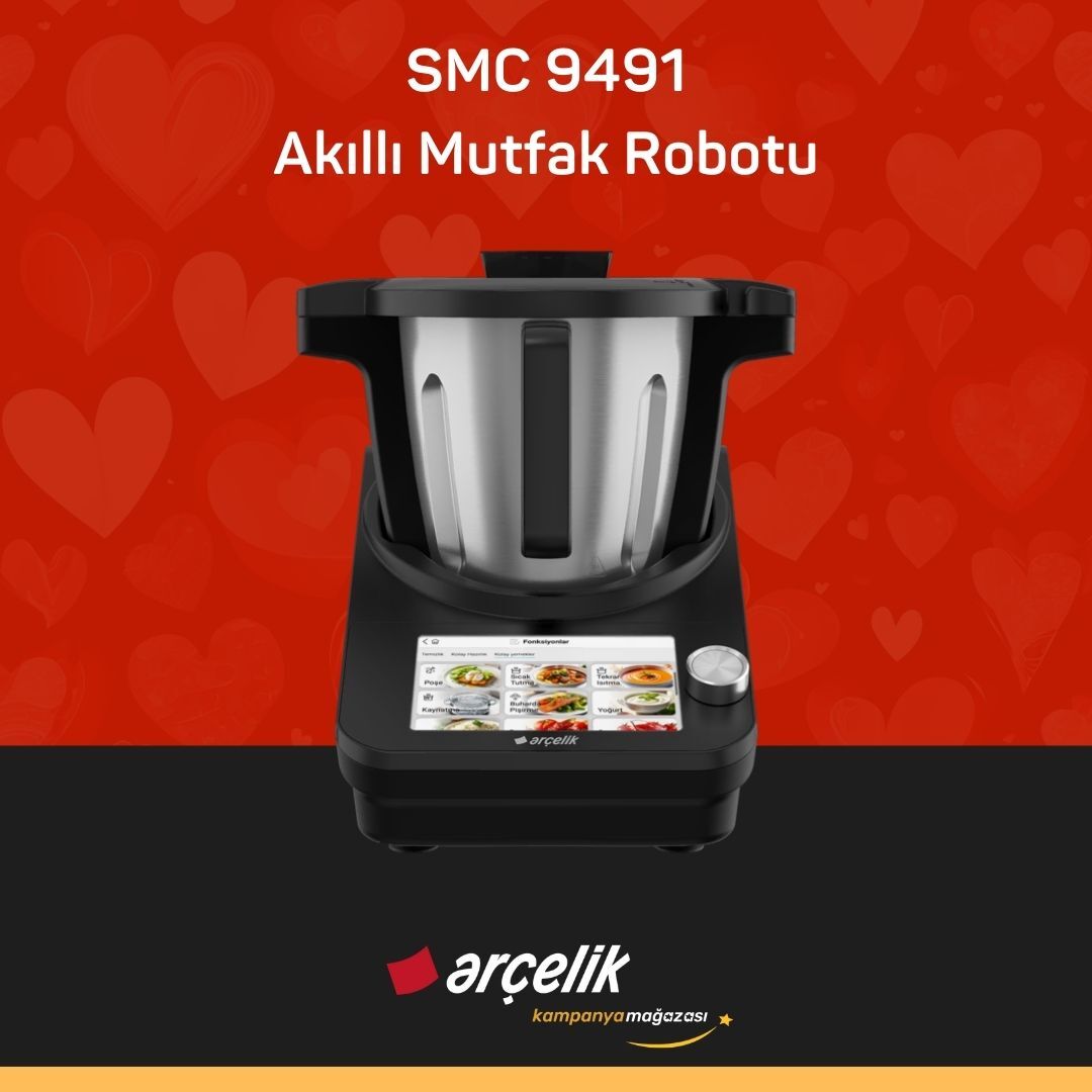 ARÇELİK SMC 9491 ThermoGurme Akıllı Mutfak Robotu