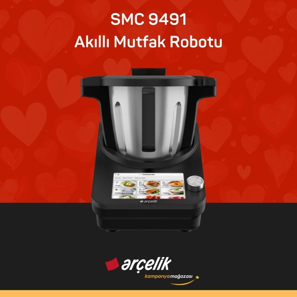 ARÇELİK SMC 9491 ThermoGurme Akıllı Mutfak Robotu
