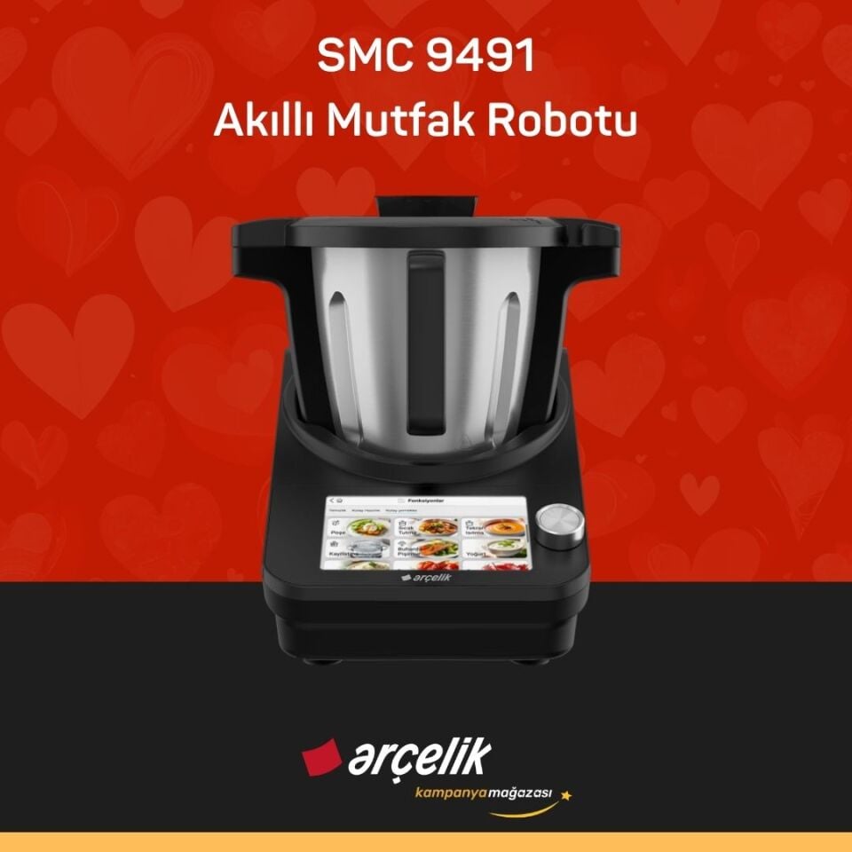 ARÇELİK SMC 9491 ThermoGurme Akıllı Mutfak Robotu