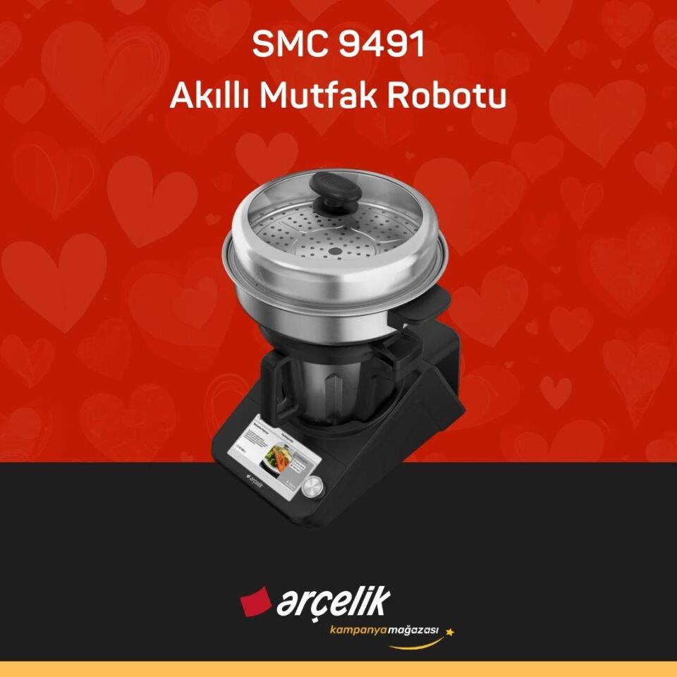 ARÇELİK SMC 9491 ThermoGurme Akıllı Mutfak Robotu