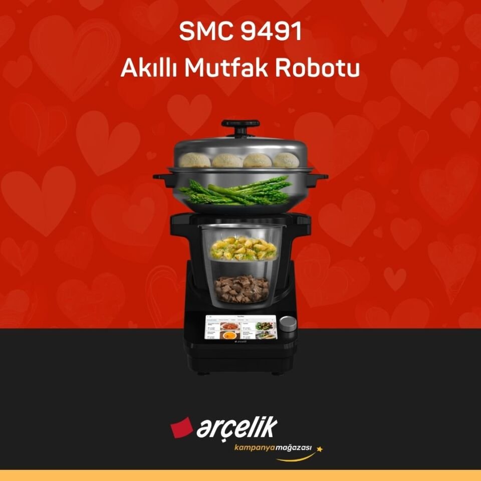 Arçelik SMC 9491 ThermoGurme Akıllı Mutfak Robotu