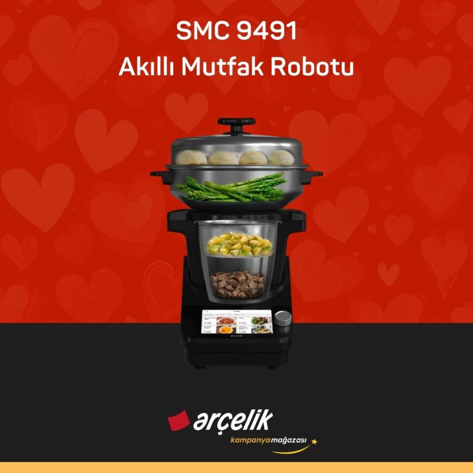 ARÇELİK SMC 9491 ThermoGurme Akıllı Mutfak Robotu