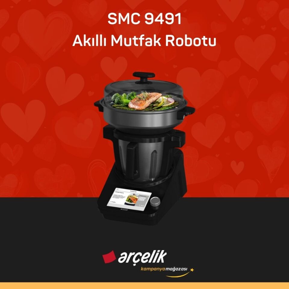 ARÇELİK SMC 9491 ThermoGurme Akıllı Mutfak Robotu