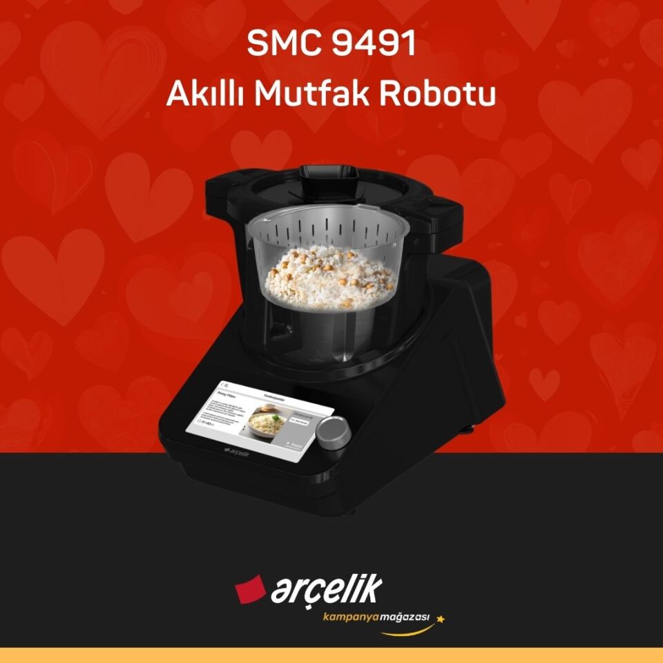 ARÇELİK SMC 9491 ThermoGurme Akıllı Mutfak Robotu