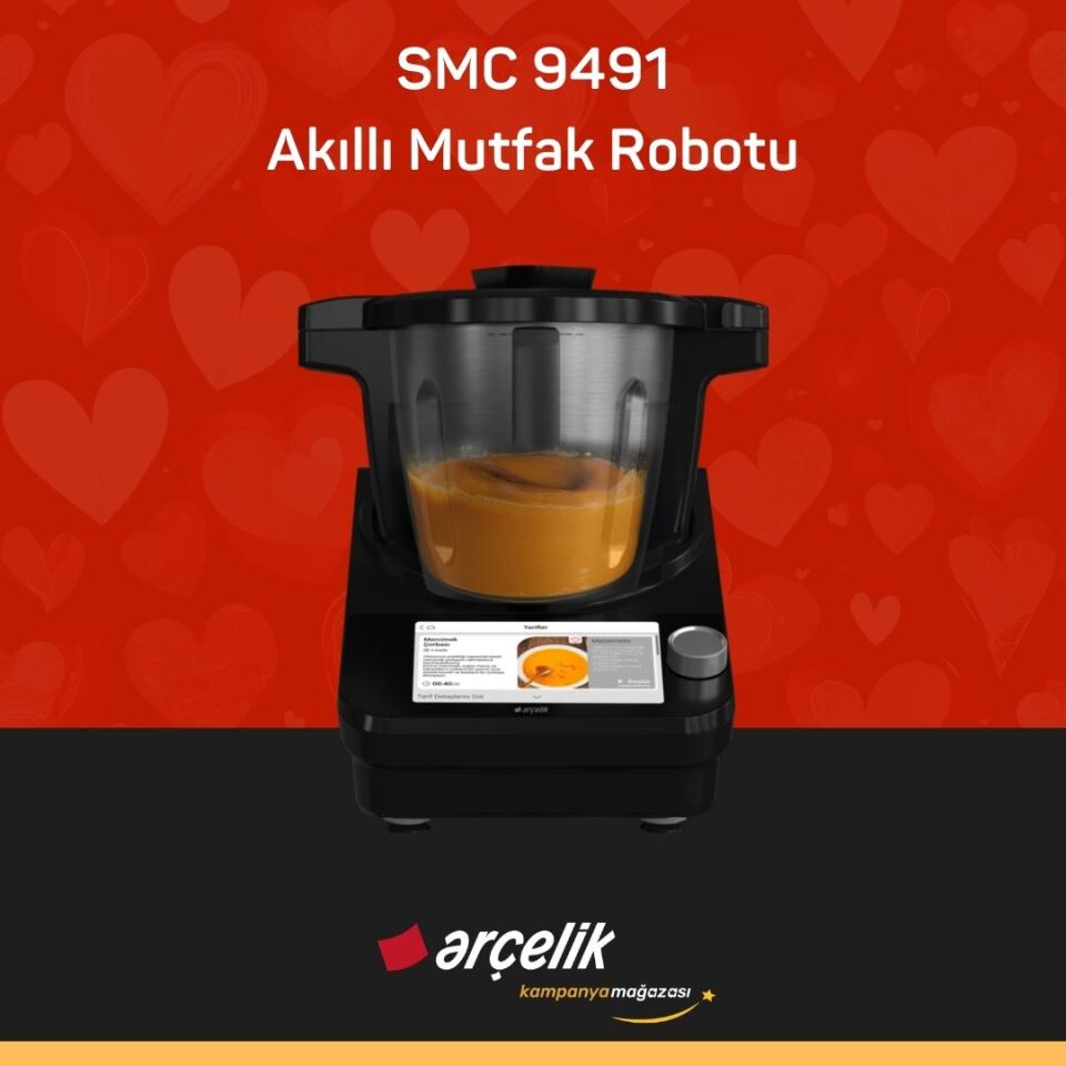 ARÇELİK SMC 9491 ThermoGurme Akıllı Mutfak Robotu