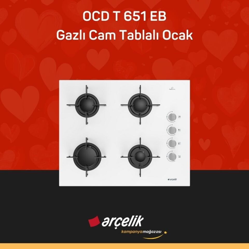 ARÇELİK ANKASTRE SET ( ADE 604-1 B - AFC 362 B - OCD T 651 EB )