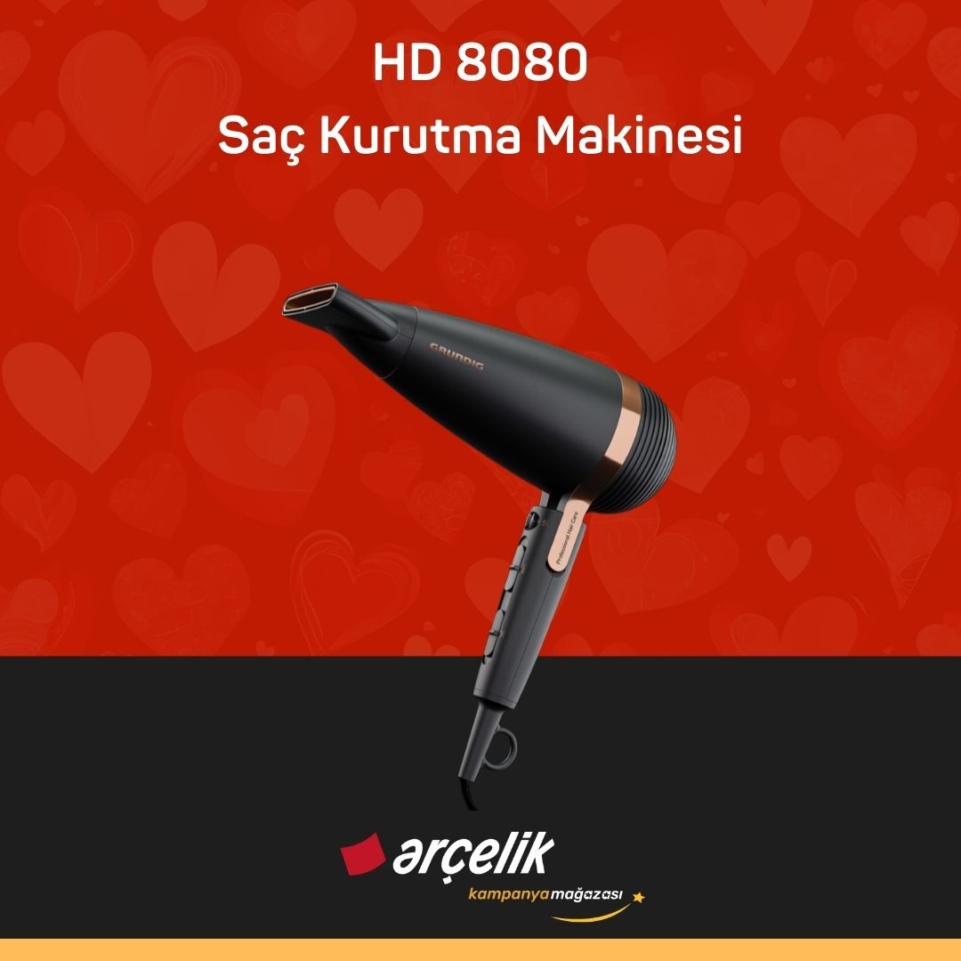 GRUNDIG HD 8080 Saç Kurutma Makinesi