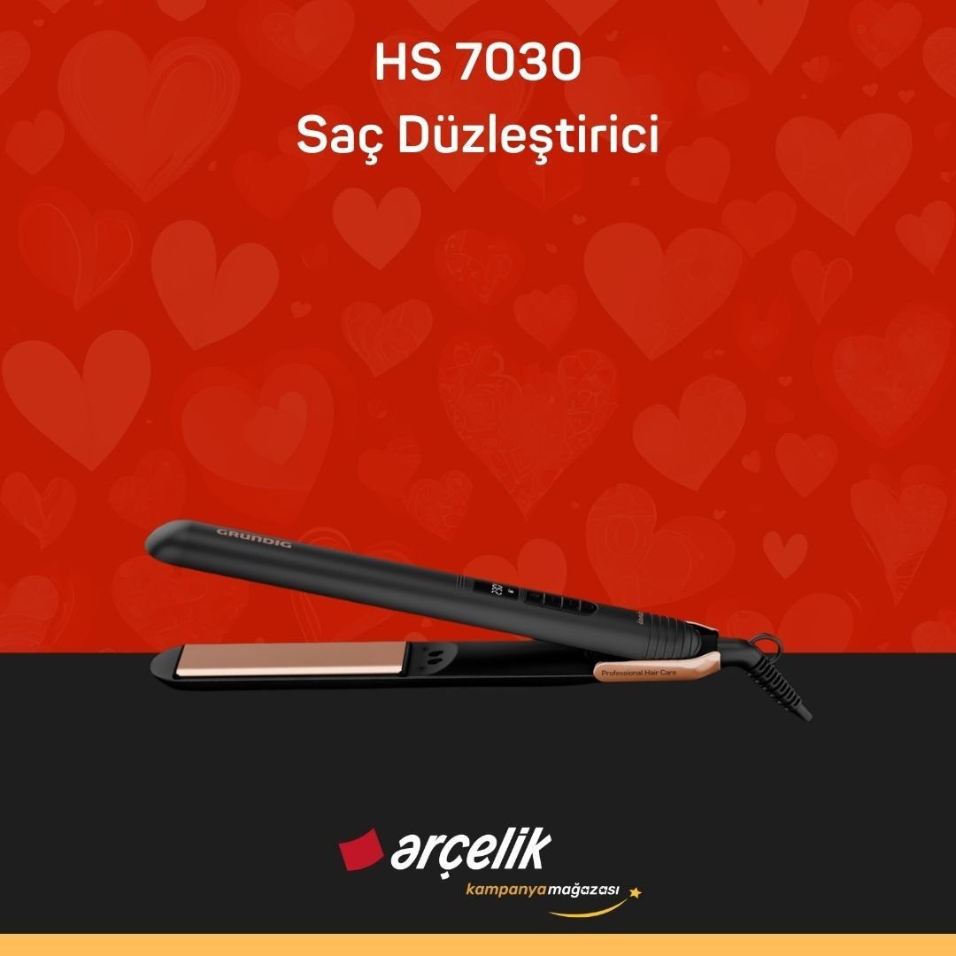 GRUNDIG HS 7030 Saç Düzleştirici