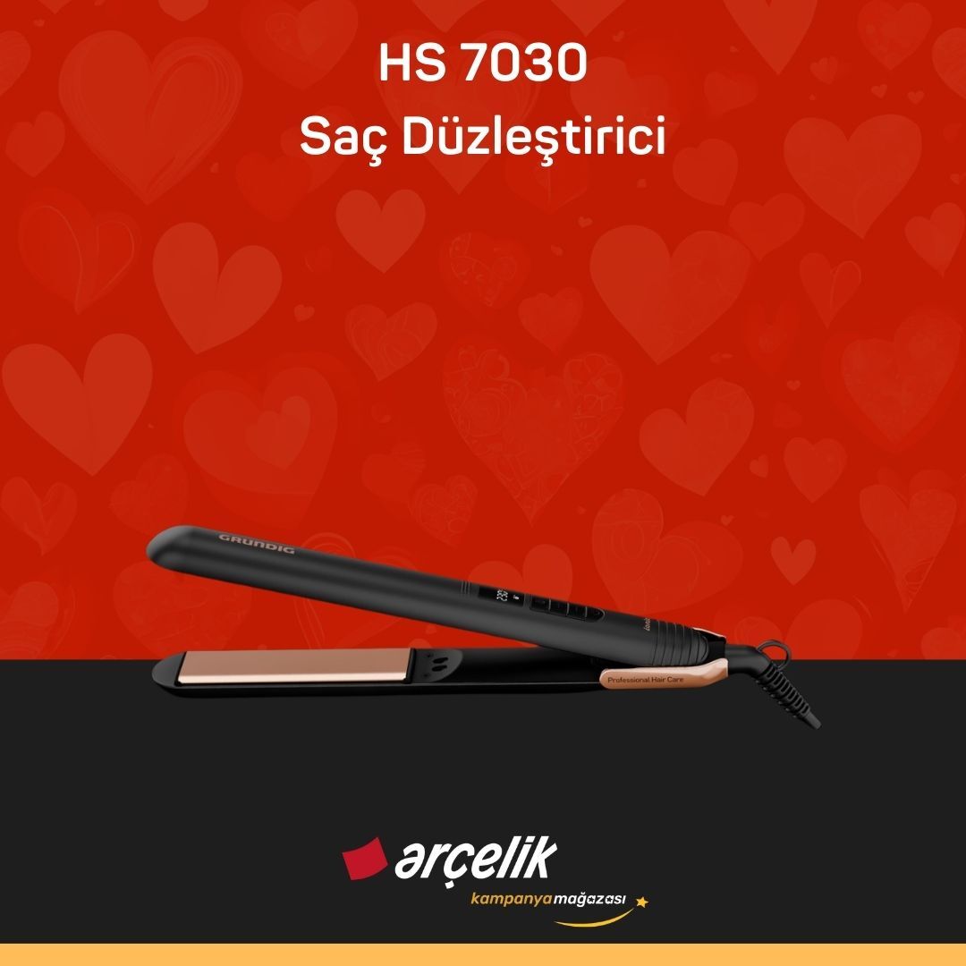 GRUNDIG HS 7030 Saç Düzleştirici
