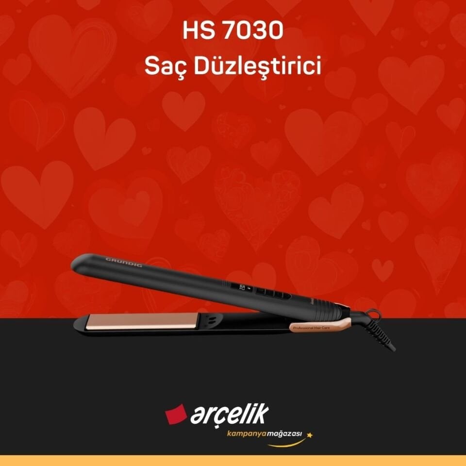 GRUNDIG HS 7030 Saç Düzleştirici
