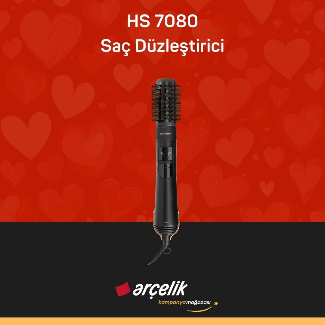 GRUNDIG HS 7080 Saç Düzleştirici