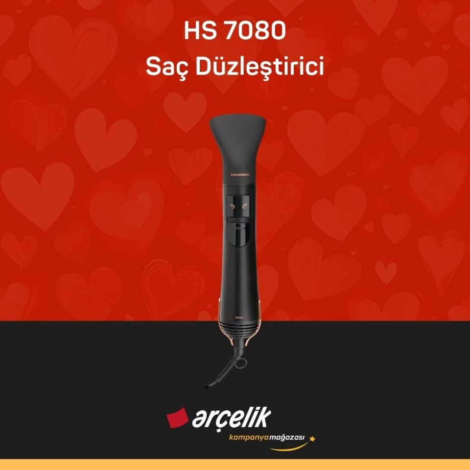 GRUNDIG HS 7080 Saç Düzleştirici