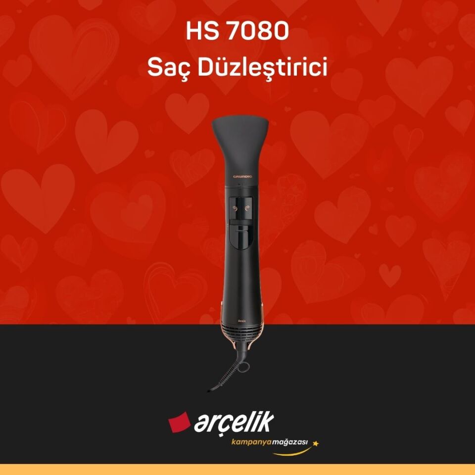 GRUNDIG HS 7080 Saç Düzleştirici
