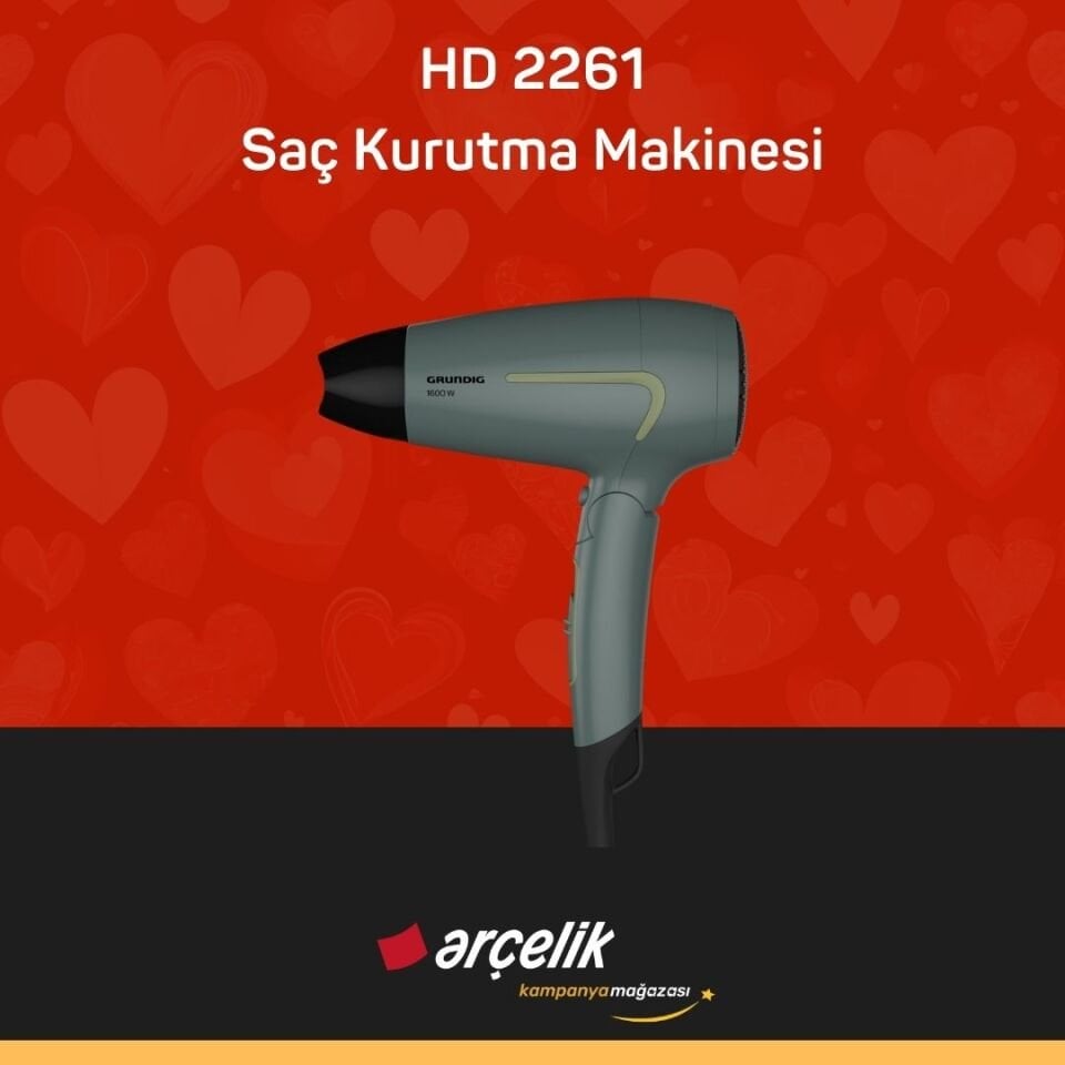 GRUNDIG HD 2261 Saç Kurutma Makinesi