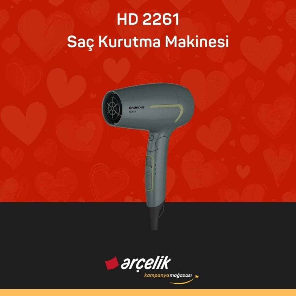GRUNDIG HD 2261 Saç Kurutma Makinesi