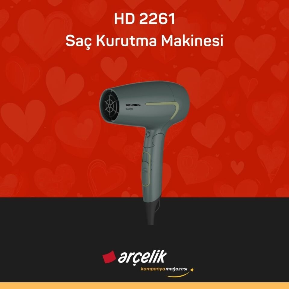 GRUNDIG HD 2261 Saç Kurutma Makinesi