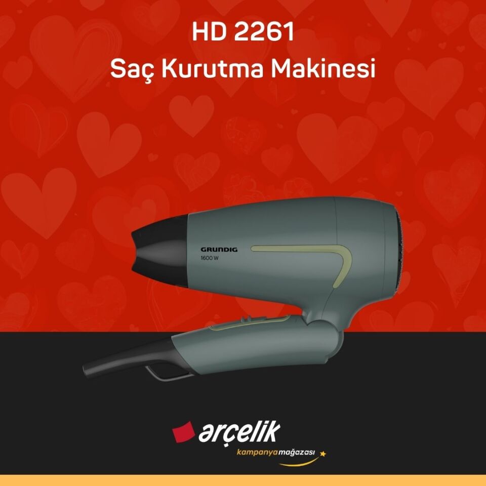 GRUNDIG HD 2261 Saç Kurutma Makinesi