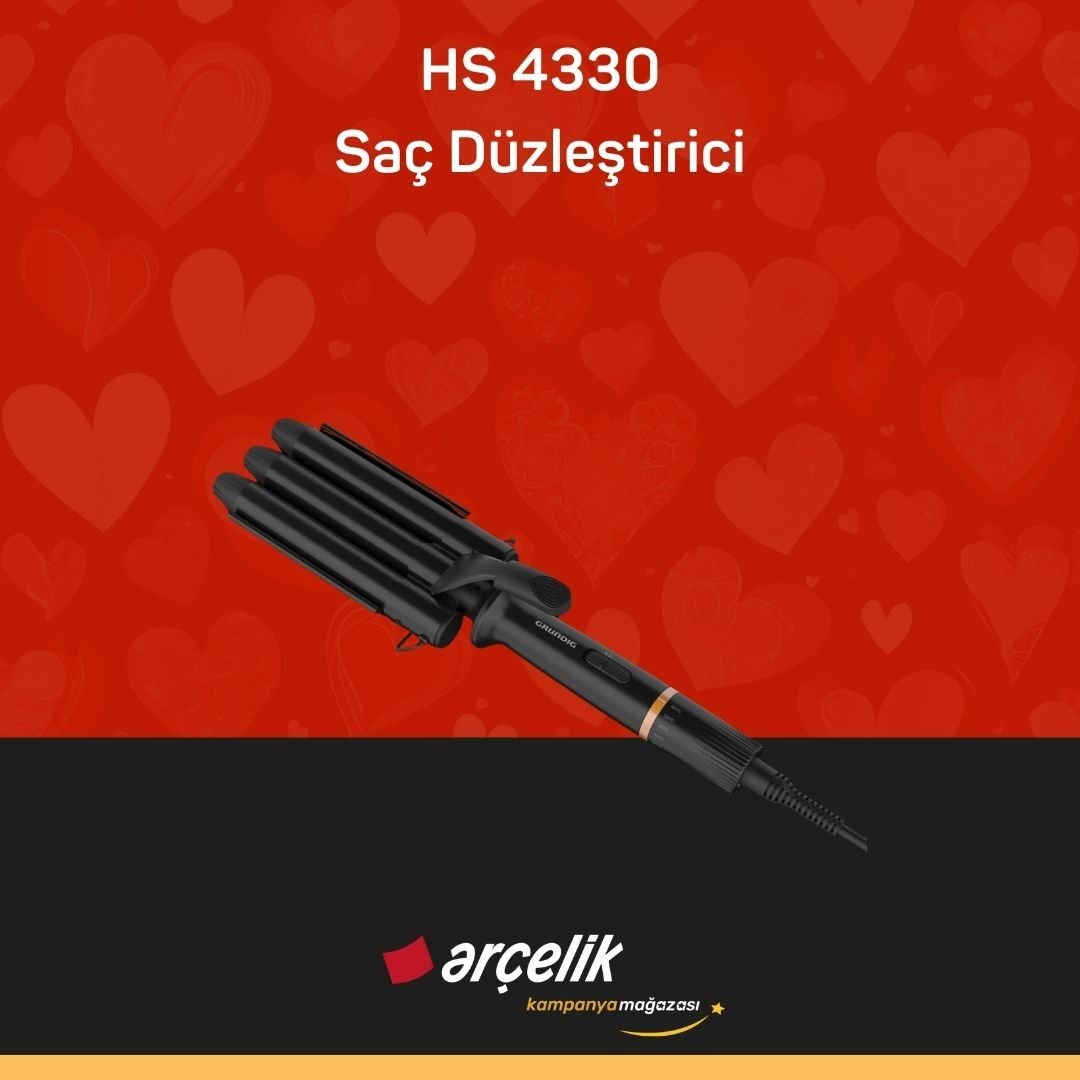 GRUNDIG HS 4330 Saç Düzleştirici