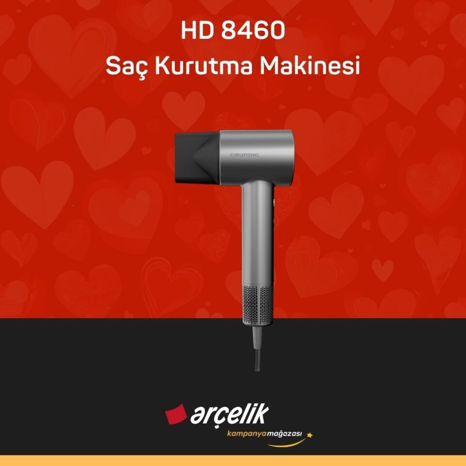 GRUNDIG HD 8460 Saç Kurutma Makinesi