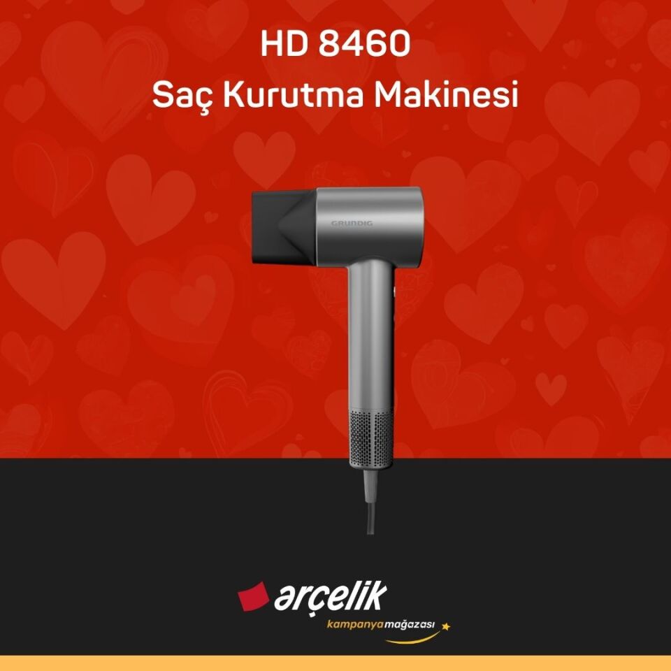 GRUNDIG HD 8460 Saç Kurutma Makinesi