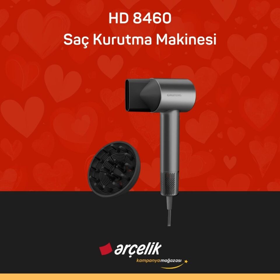 GRUNDIG HD 8460 Saç Kurutma Makinesi