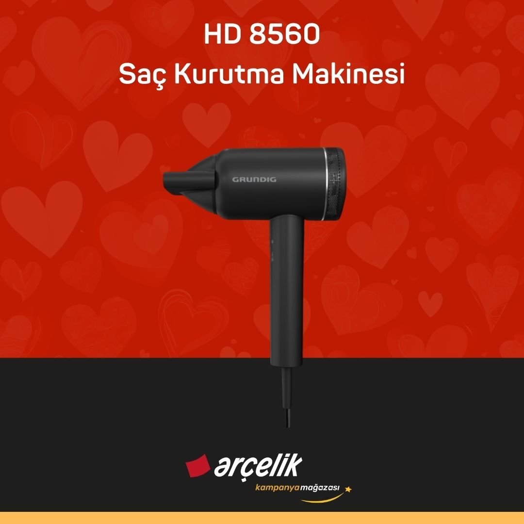 GRUNDIG HD 8560 Saç Kurutma Makinesi