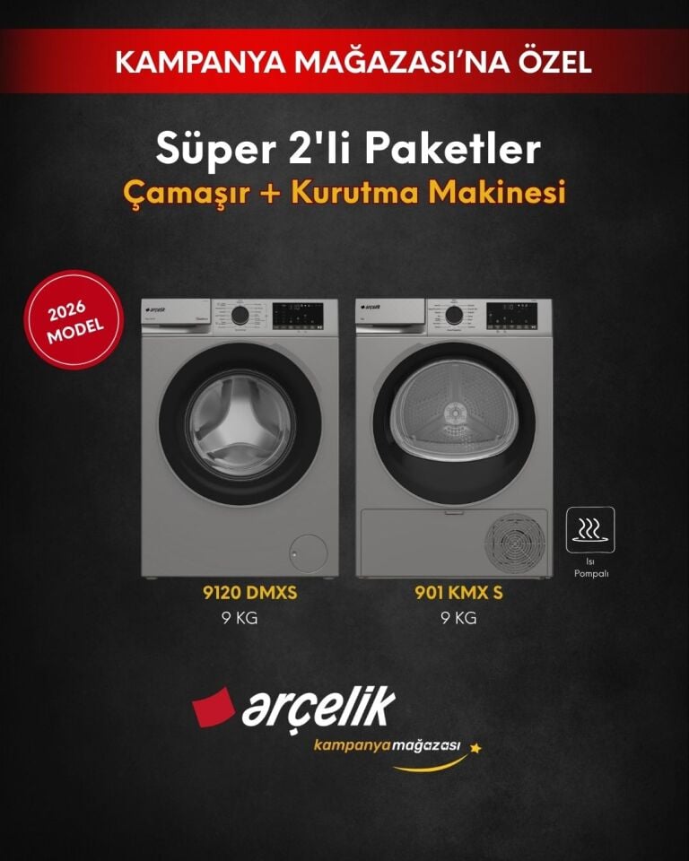 ARÇELİK 2'li Süper Setler (9120 DMXS - 901 KMX S)