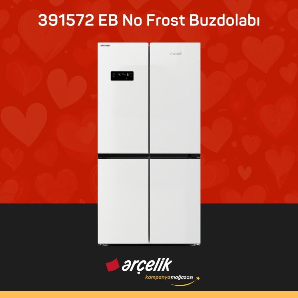 ARÇELİK 391572 EB Gardırop Tipi Buzdolabı