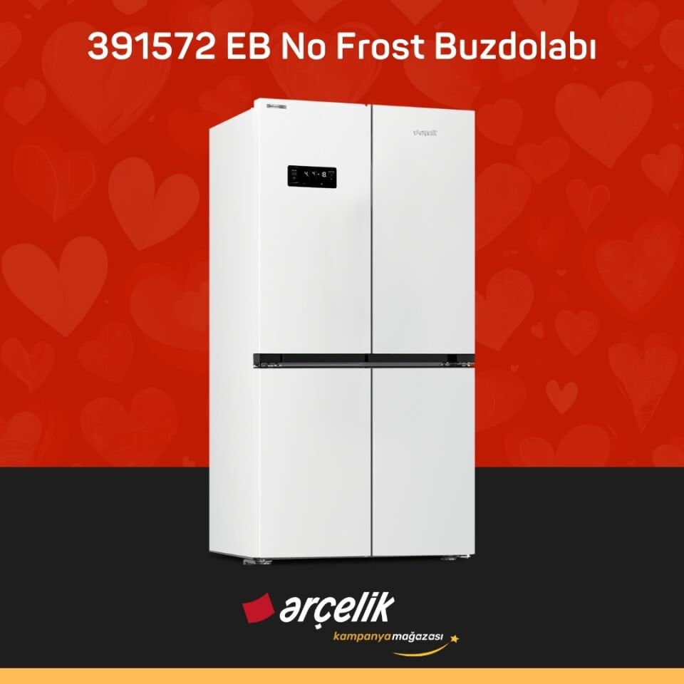 ARÇELİK 391572 EB Gardırop Tipi Buzdolabı