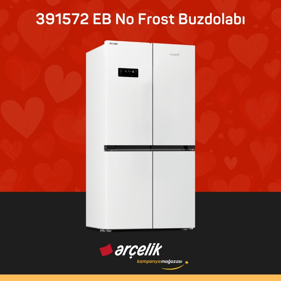 ARÇELİK 391572 EB Gardırop Tipi Buzdolabı