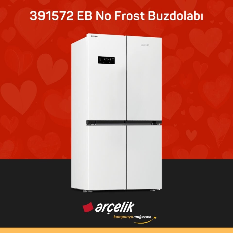 ARÇELİK 391572 EB Gardırop Tipi Buzdolabı