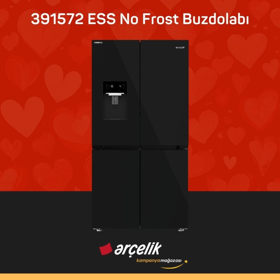 ARÇELİK 391572 ESS Gardırop Tipi Buzdolabı
