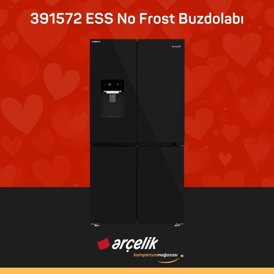 ARÇELİK 391572 ESS Gardırop Tipi Buzdolabı