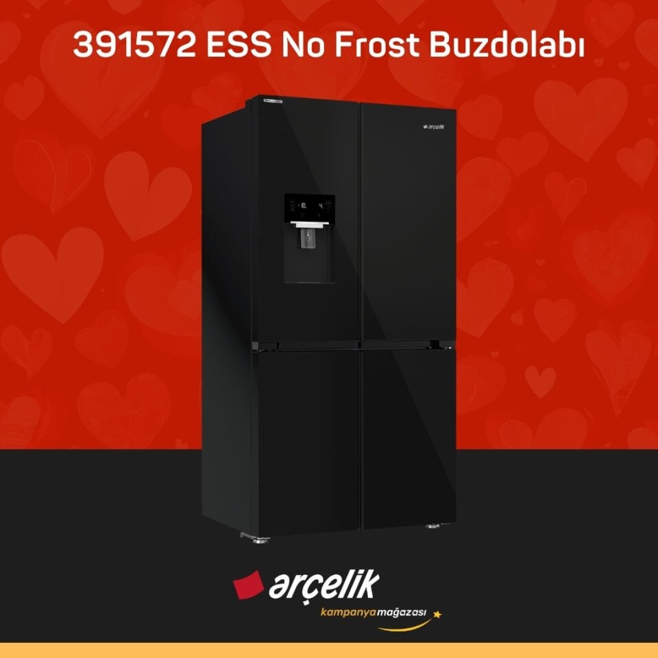 ARÇELİK 391572 ESS Gardırop Tipi Buzdolabı