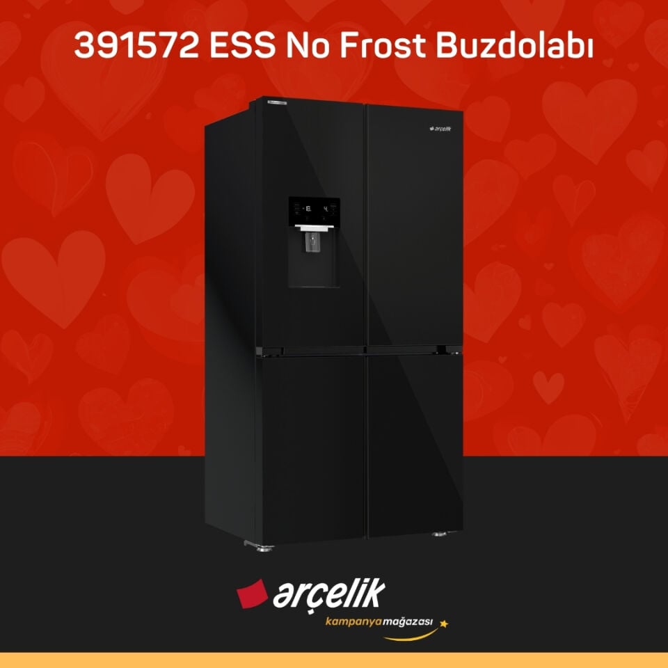 ARÇELİK 391572 ESS Gardırop Tipi Buzdolabı