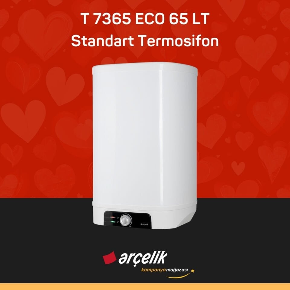 ARÇELİK T 7365 ECO 65 lt. Standart Termosifon