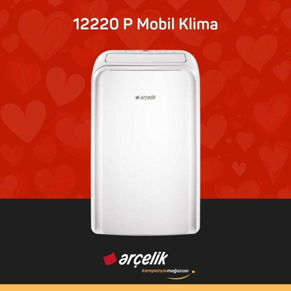 ARÇELİK 12220 P Portatif Klima 12.000 Btu/h
