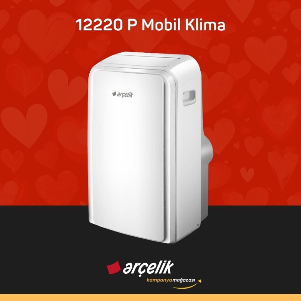ARÇELİK 12220 P Portatif Klima 12.000 Btu/h