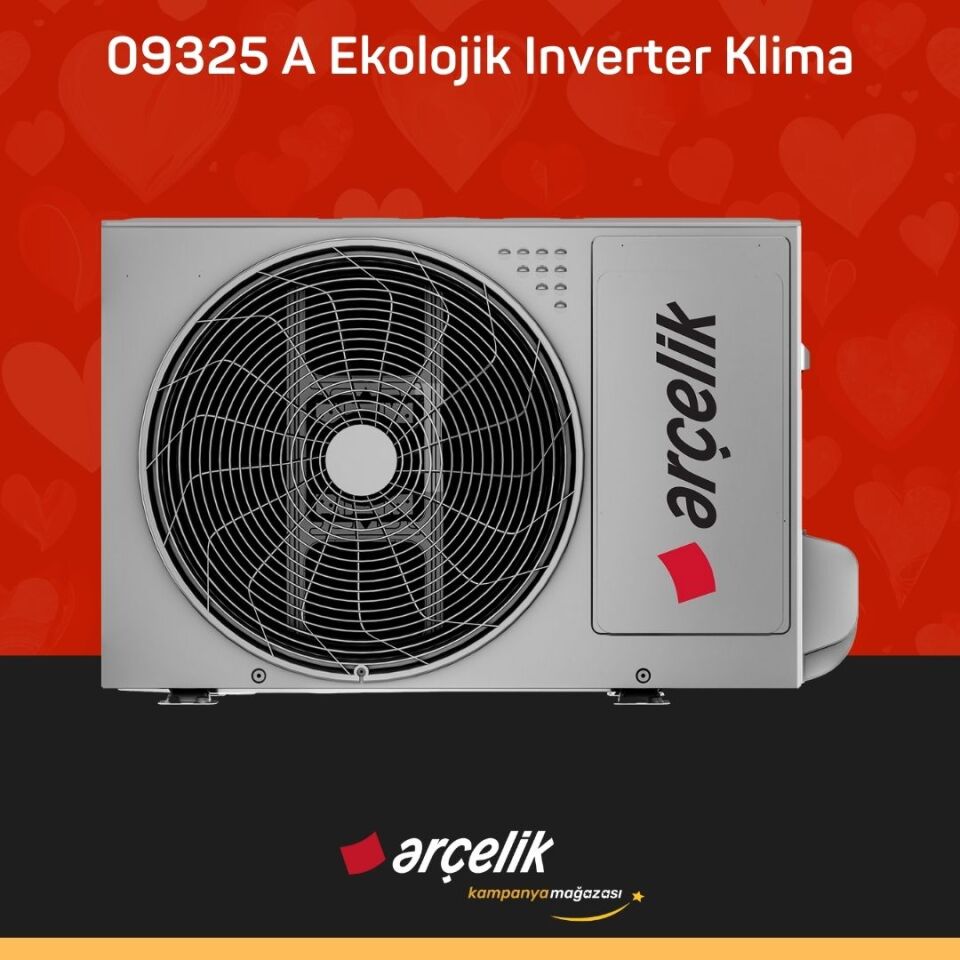 ARÇELİK 09325 A Ekolojik Inverter Klima 9.000 Btu/h Split Klima
