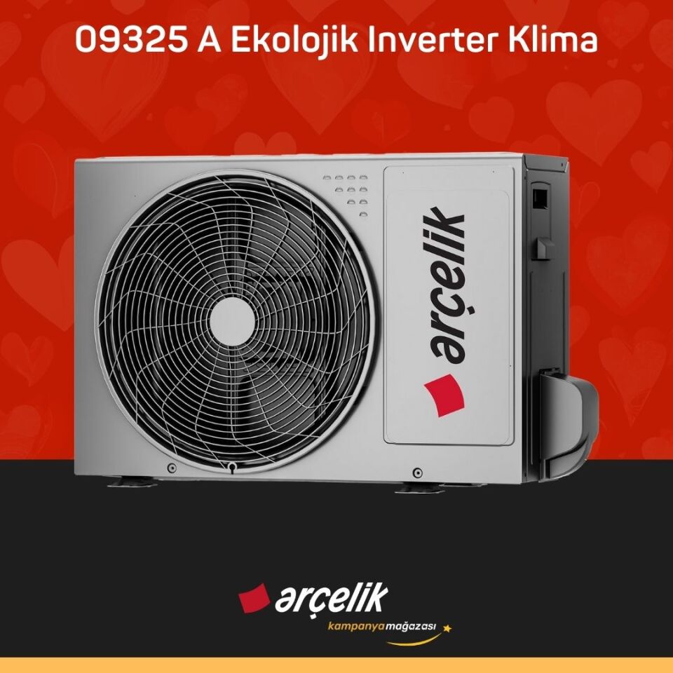 ARÇELİK 09325 A Ekolojik Inverter Klima 9.000 Btu/h Split Klima