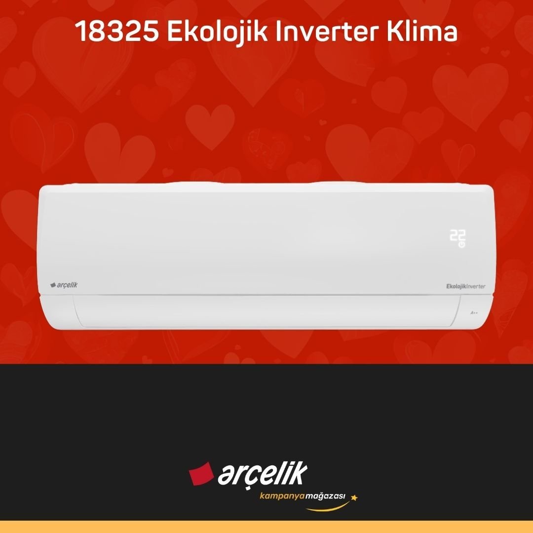 ARÇELİK 18325 Ekolojik Inverter Klima 18.000 Btu/h Split Klima