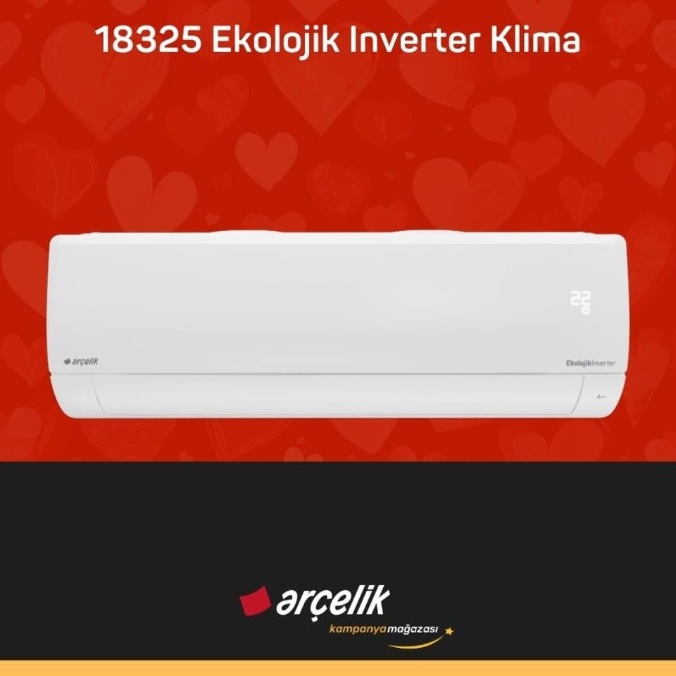 ARÇELİK 18325 Ekolojik Inverter Klima 18.000 Btu/h Split Klima
