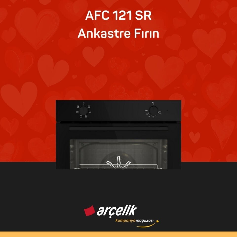 ARÇELİK AFC 121 SR Ankastre Fırın