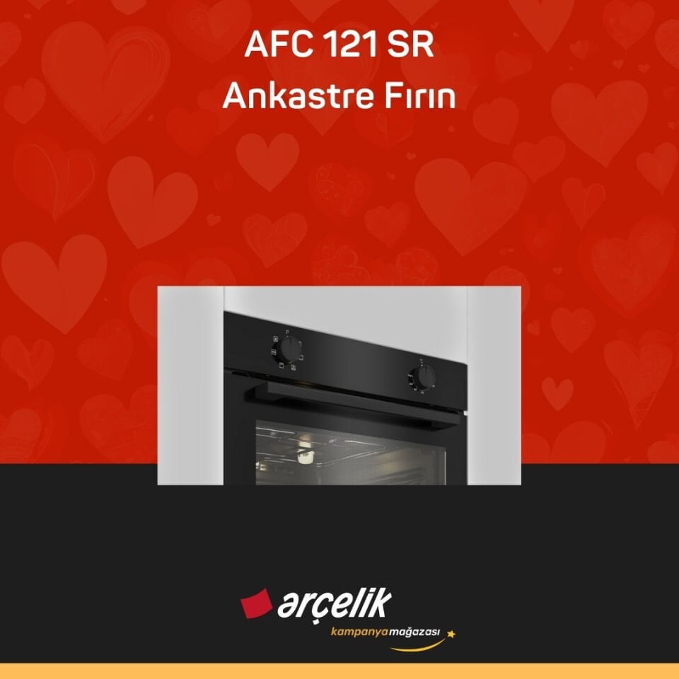 ARÇELİK AFC 121 SR Ankastre Fırın
