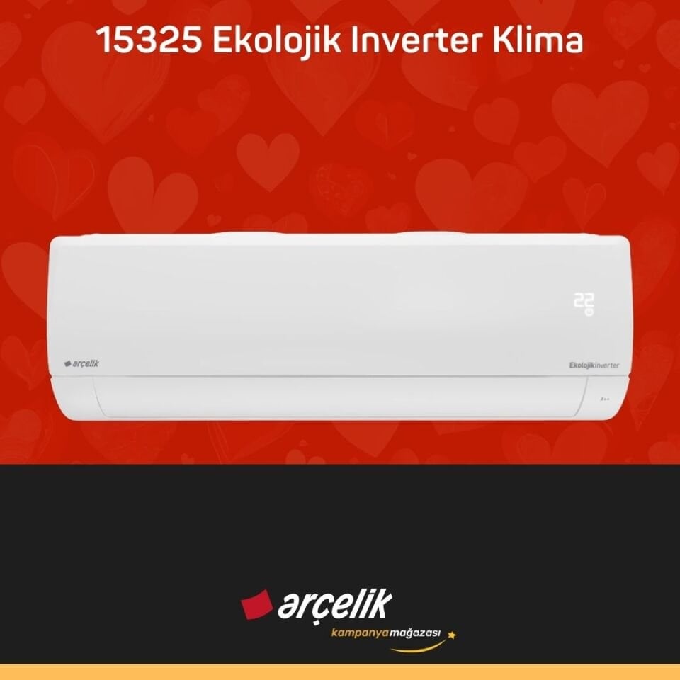 ARÇELİK 15325 Ekolojik Inverter Klima 15.000 Btu/h Split Klima