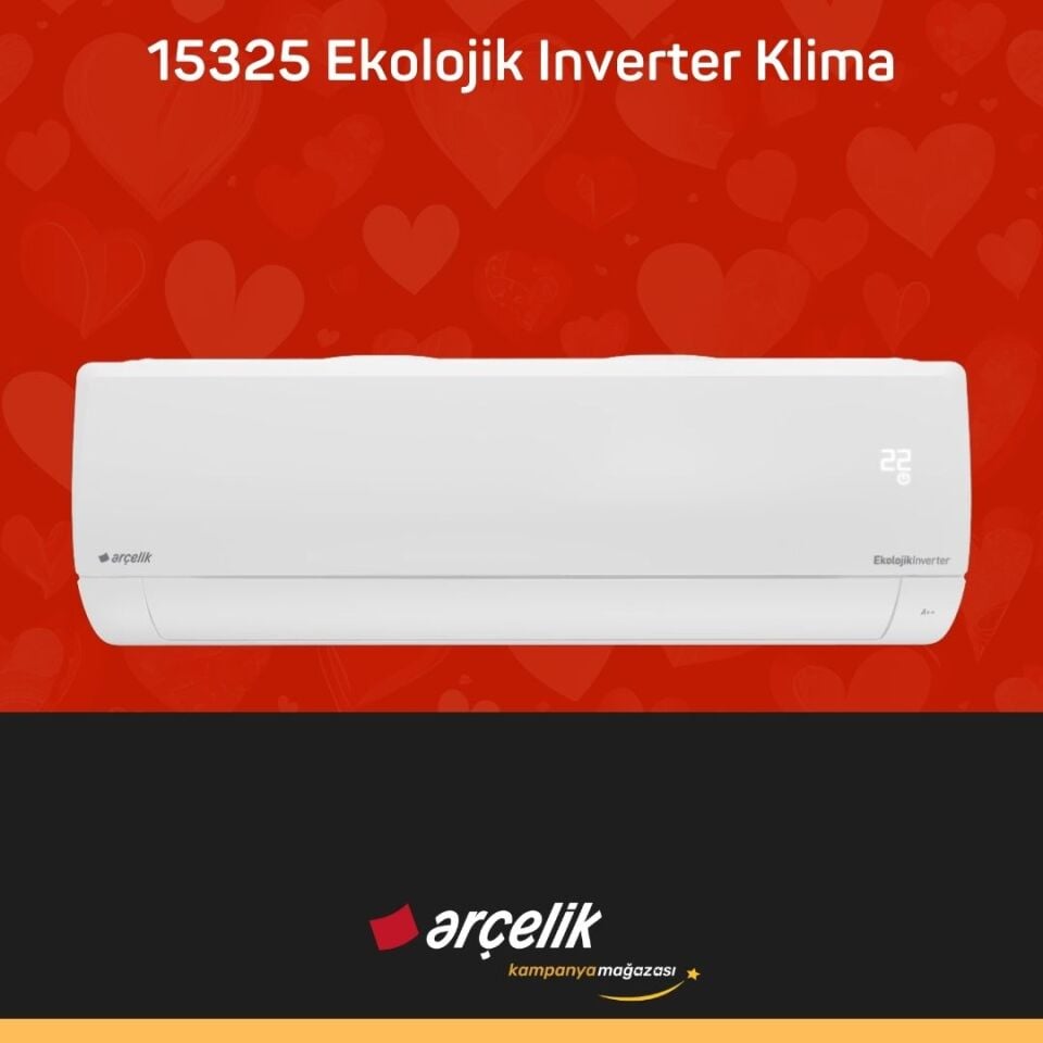 ARÇELİK 15325 Ekolojik Inverter Klima 15.000 Btu/h Split Klima
