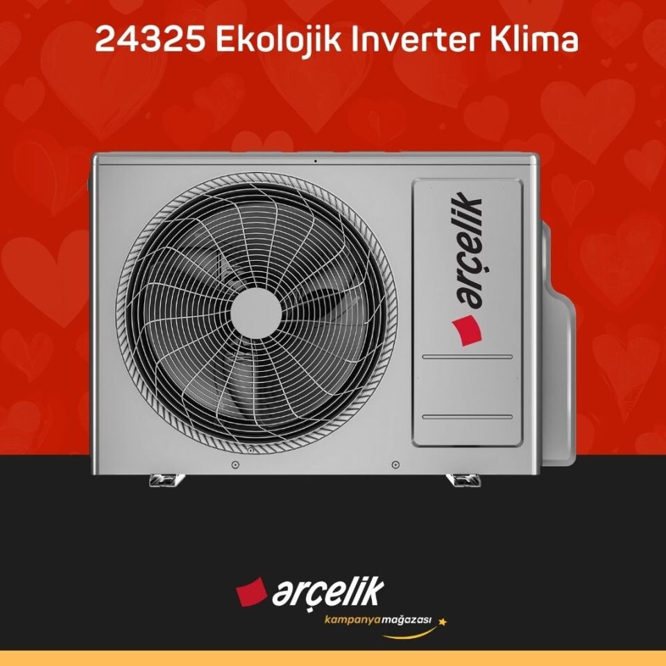 ARÇELİK 24325 Ekolojik Inverter Klima 24.000 Btu/h Split Klima