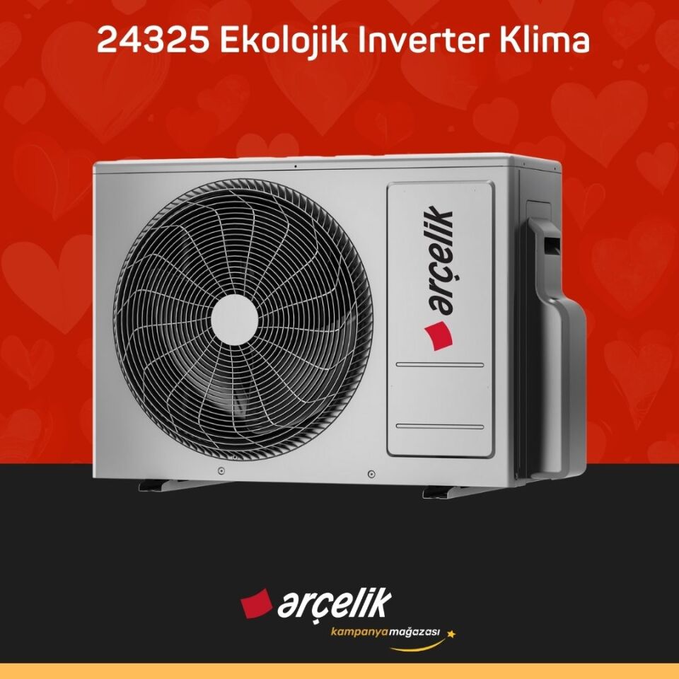 ARÇELİK 24325 Ekolojik Inverter Klima 24.000 Btu/h Split Klima