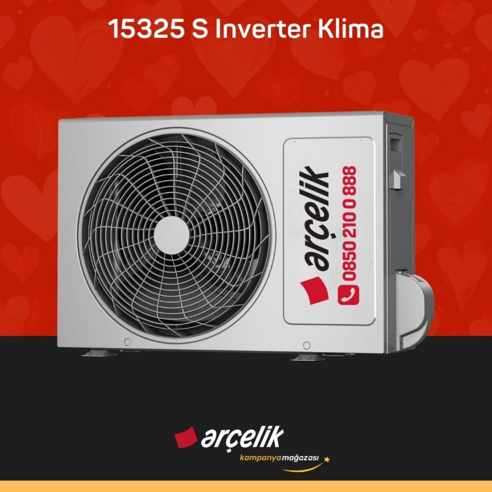 ARÇELİK 15325 S Inverter Klima 15.000 Btu/h (Sadece Soğutma) Split Klima